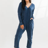 Hot Shot Long Sleeve Onesie | Midnight Navy