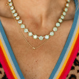 Oakland Necklace | Soft Mint Ignite Glacier Blue