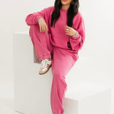 Slow It Down Jogger | Cashmere Rose