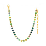 Oakland Necklace | Green Mix