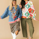 Christmas Stamp Sweatshirt | Queen Of Sparkles X Lexi Jade's