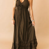 Salty Espresso Maxi Dress