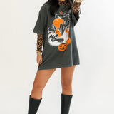 Sheer Long Sleeve | Leopard