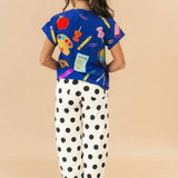 Navy School Supplies Tee | Queen Of Sparkles