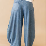 Rhinestone Barrel Jeans | Queen Of Sparkles