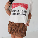 Small Town Smokeshow Tee | Antique White