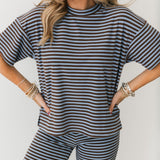 Denver Top | Dusty Blue