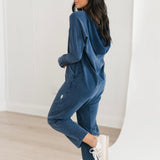 Hot Shot Long Sleeve Onesie | Midnight Navy