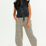 The Paper Threads Denim Vest | Gray