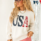 Made In The USA Pullover Sweater