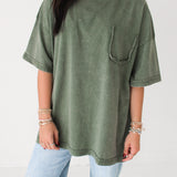 Take Me Home Loose Top | Juniper Green