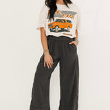 Days End Linen Pull On Pants | Black