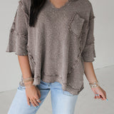 It's A Smile Top | Mocha