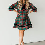 Merry Moments Mini Dress | Pine