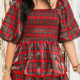Winterberry Plaid Dress