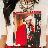 Hap Hap Happiest Christmas Tee