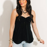 Call Me Later Tunic | Black