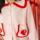 Sweet Strawberry Cardigan | Rosemilk
