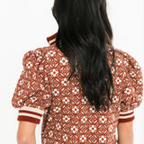 Botanical Lines Mini Dress