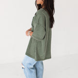 Take Me Home Loose Top | Juniper Green