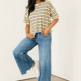 Wait A Minute Wide Leg Jeans | Dark