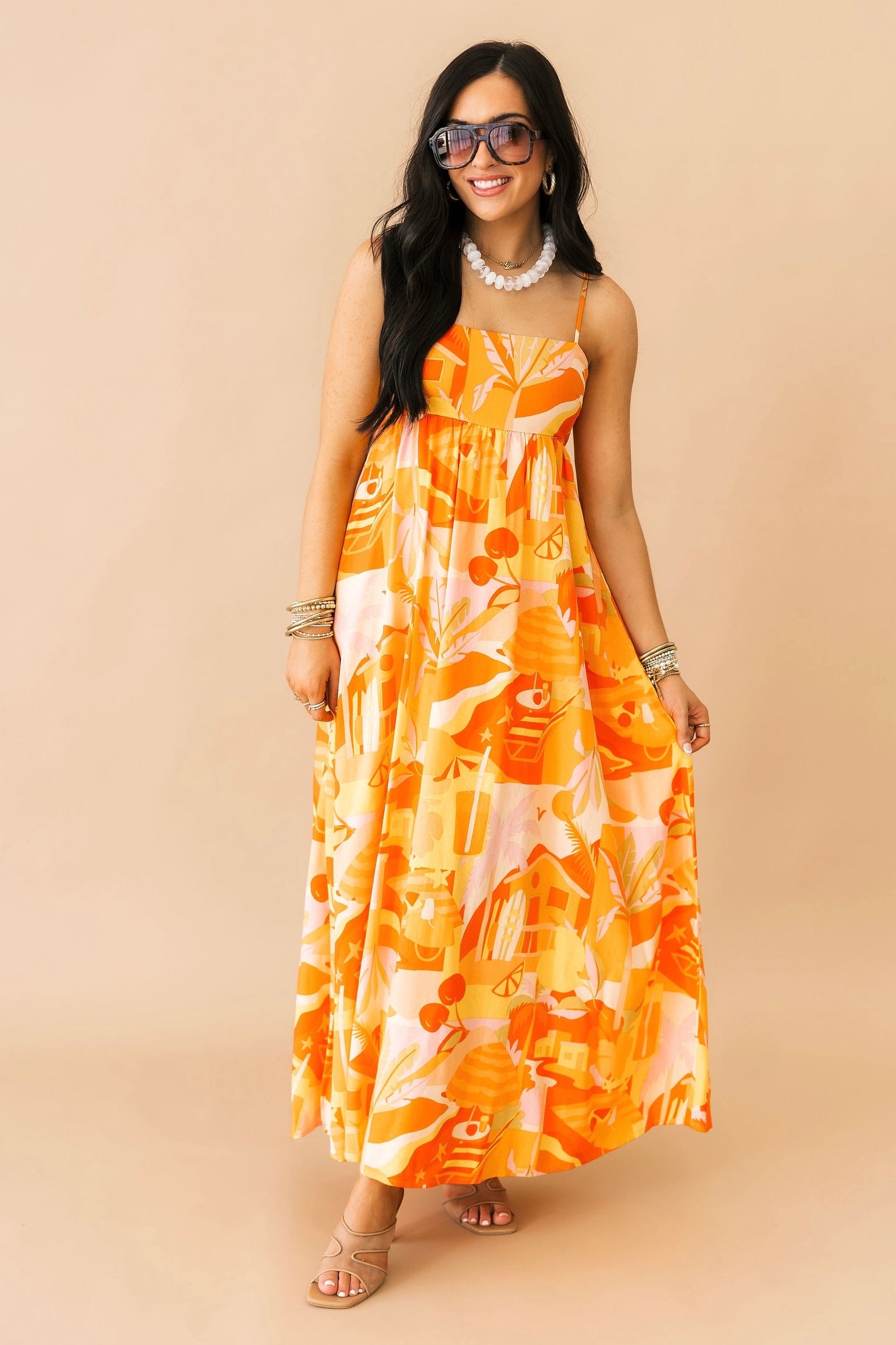 Golden Coast Maxi Dress – Lexi Jade's Boutique