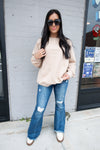 SANTA MONICA SWEATSHIRT | BEIGE