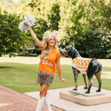Licensed Tennessee 'Go Vols' Feather Bottom Tank Sweater | Queen Of Sparkles