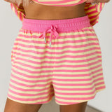 Sunny Stripe Shorts | Pink Lemonade