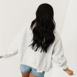 Exactly Where Reversible Sweatshirt