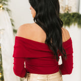 All Eyes On Me Top | Crimson