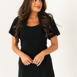 Monroe Mini Dress | Black
