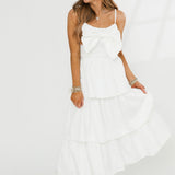 Margot Midi Dress | White