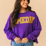 Gameday Sweatshirt | Purple Gold