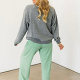 Levi Stripe Pant | Kelly Green