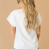 Grey School Books Tee