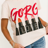 Gorgeous Lipstick Tee