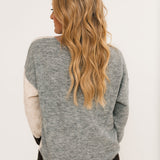 Stone & Spice Colorblock Sweater