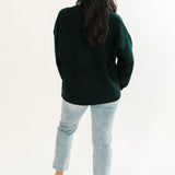 In Flight Sweater | Hunter Green