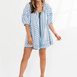 Bop Around Romper | Oxford Combo