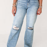 Logan Dad Jeans | Medium Light