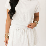 Days Off Skort | Heather Grey
