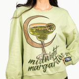 Licensed Green Midnight Margarita Sweatshirt | Queen Of Sparkles