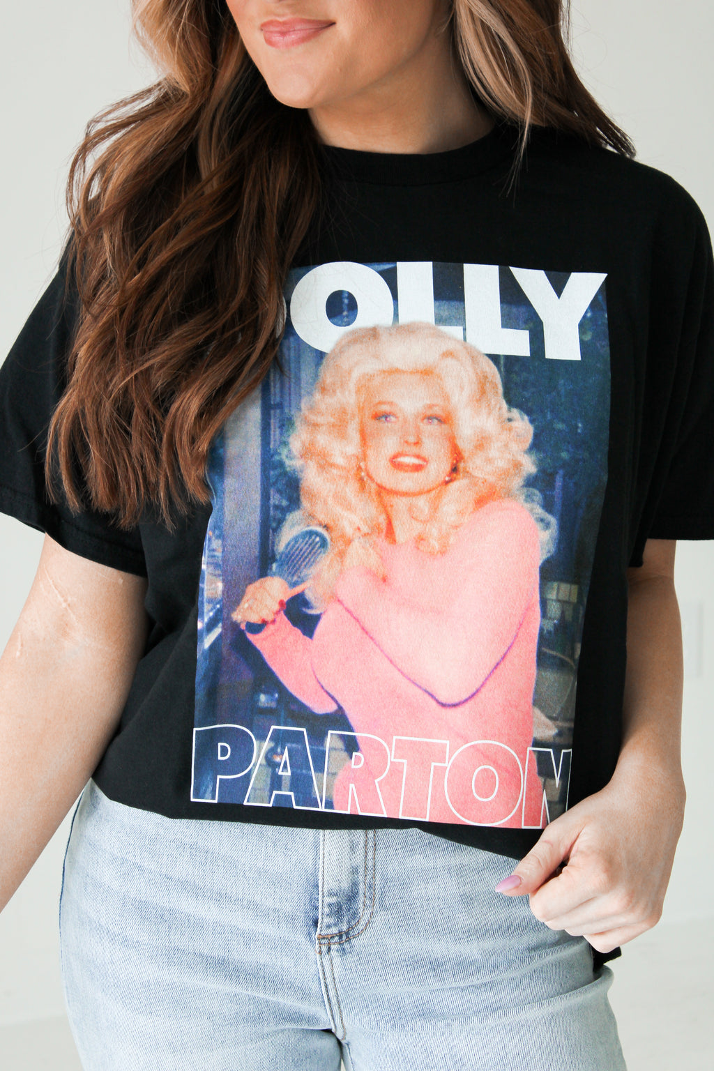 DOLLY IN PINK | THRIFTED TEE