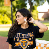 TN VOLS PEP RALLY THRIFTED TEE