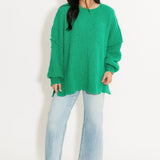 Soft Stitch Sweater | Green