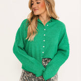Piper Cardigan | Kelly Green