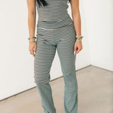 Shelly Stripe Set | Blue Brown