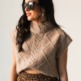 Ella Sweater Vest | Oatmeal