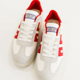 Boston Sneakers | White Red
